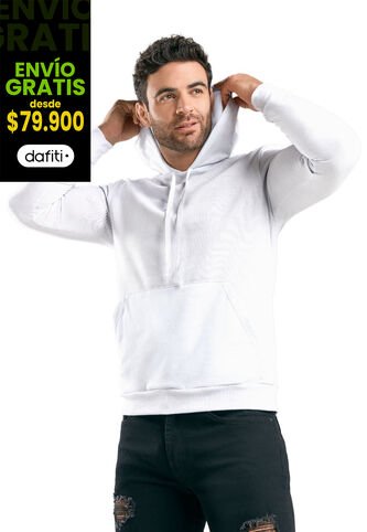Hoodie Hombre Blanco Mp 89754 MP