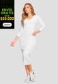 Vestido Mujer Blanco Mp 106977 de MP