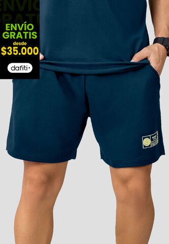 Bermuda Hombre Azul Profundo Mp 110527 MP