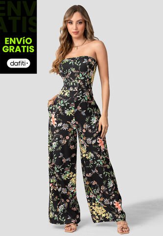 Enterizo Largo Mujer Estampado Mp 110421 MP