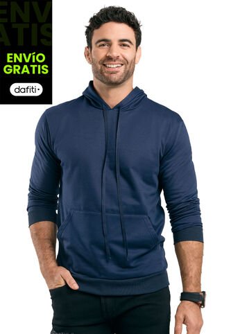Hoodie Hombre Azul Mp 89754 MP