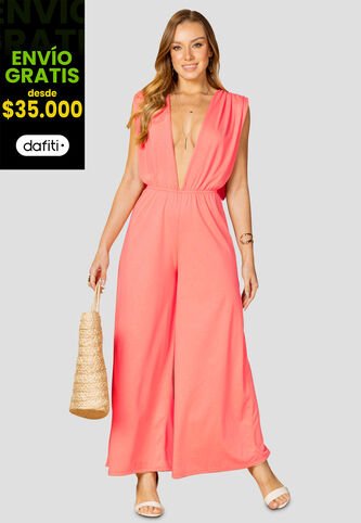 Enterizo Largo Mujer Salmon Mp 110431 MP