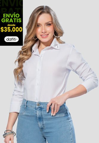 Camisa Mujer Blanco Mp 105621 MP