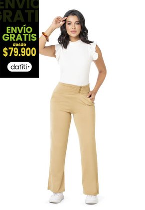 Pantalón Mujer Caramelo Mp 86925