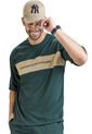Camiseta Hombre Verde Botella Mp 4387 de MP