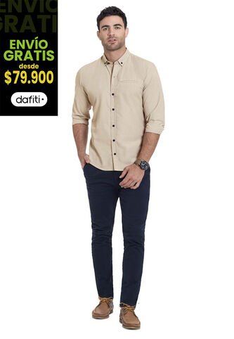 Camisa Adulto Masculino Caqui MP MP