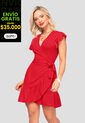 Vestido Corto Mujer Rojo Mp 106852 de MP