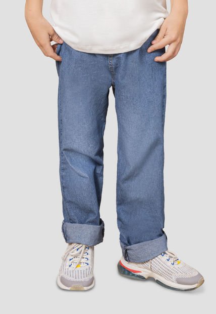 Jogger Infantil Masculino Azul Mp 106363