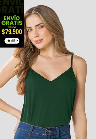 Blusa Mujer Verde Pino Mp 114384 MP