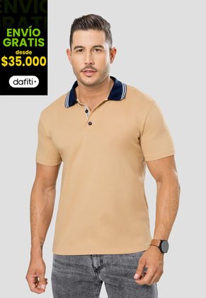 Polo Hombre Caramelo Mp 7098