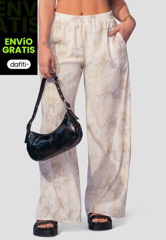 Pantalón Mujer Estampado Mp 107883 MP