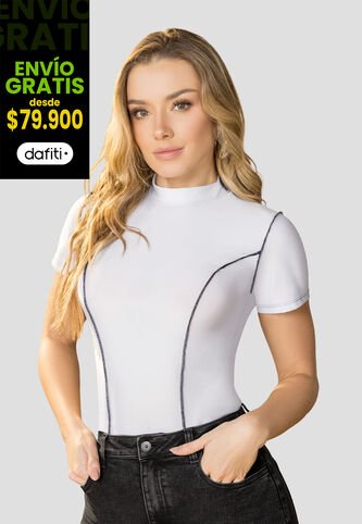 Camiseta Mujer Blanco Mp 114103 MP