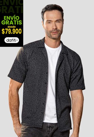 Camisa Hombre Estampado Mp 114120 MP