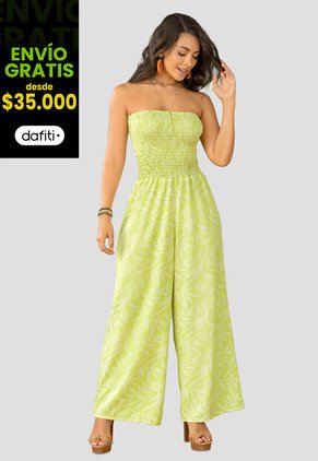 Enterizo Largo Mujer Estampado Mp 105895