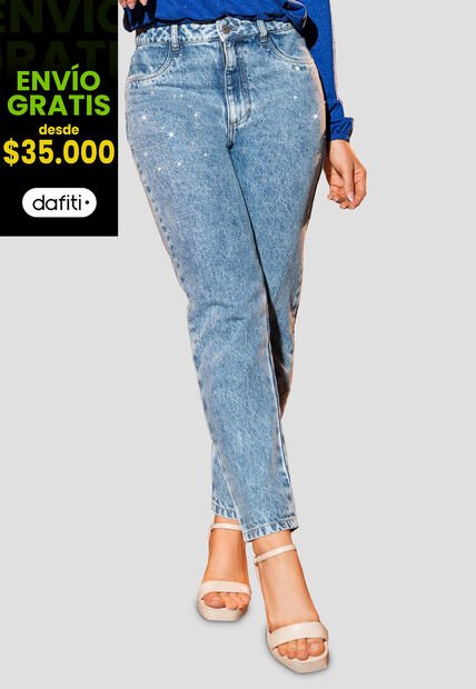 Jean Mujer Azul Medio Mp 105525