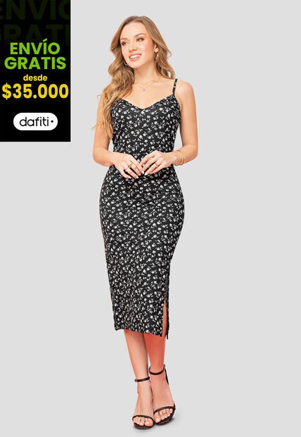 Vestido Paq X2 Mujer Multicolor Mp 106978