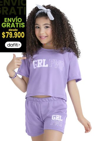 Conjunto Infantil Lila Mp 34794 MP