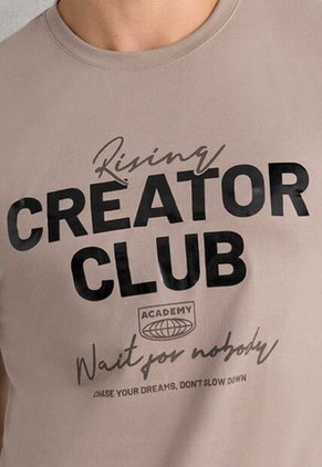 Camiseta Hombre Café Pardo Mp 113051