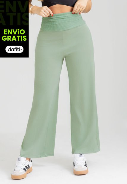 Pantalón Mujer Verde Oliva Mp 106966