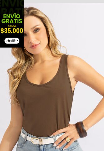 Blusa Mujer Chocolate Mp 112234 MP