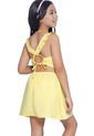 Vestido Infantil Femenino Amarillo Mp 633 de MP