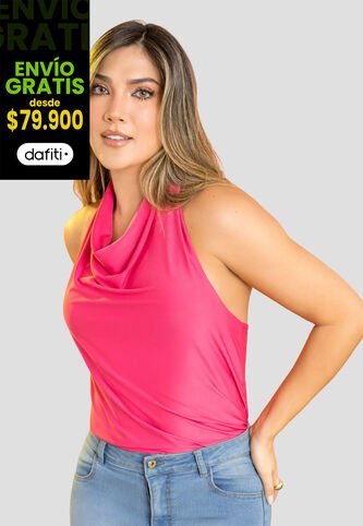 Blusa Mujer Magenta Vivo Mp 114184 MP