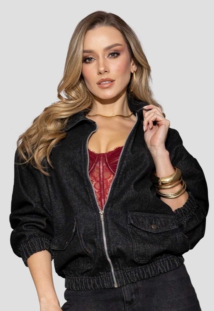 Chaqueta Mujer Negro Mp 115461