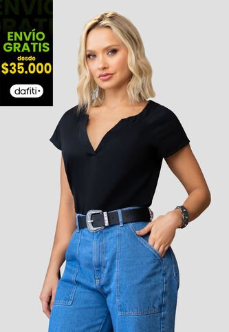 Blusa Mujer Negro Mp 104190 MP