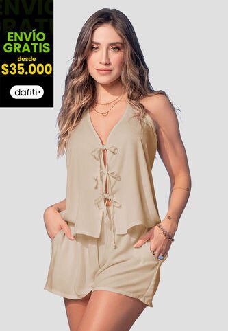 Conjunto Mujer Latte Mp 107864 MP