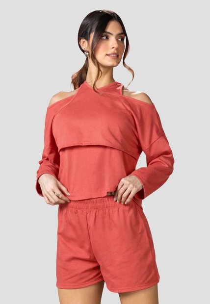 Conjunto Mujer Coral Mp 115557