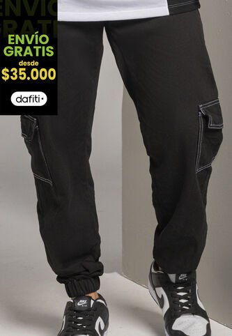 Jogger Hombre Negro Mp 100325 MP