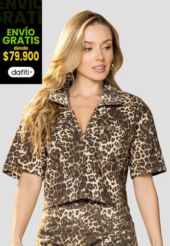Blusa Mujer Estampado Mp 114121 MP