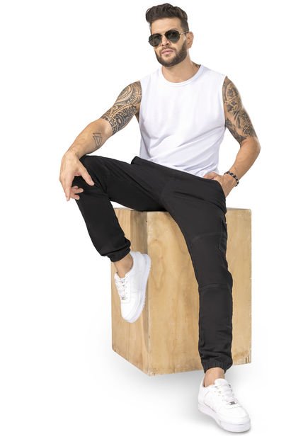 Camisilla Hombre Blanco Mp 353
