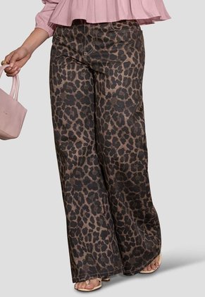 Pantalón Mujer Estampado Mp 115457