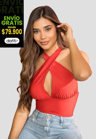 Blusa Mujer Rojo Mp 114027 MP