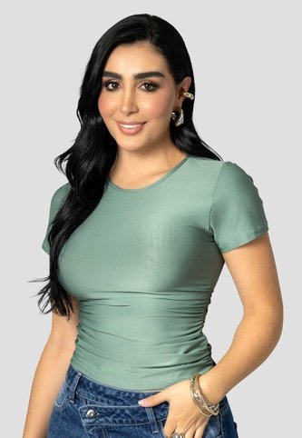 Blusa Mujer Verde Oliva Mp 113732 MP