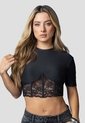 Corset Mujer Negro Mp 115531 de MP