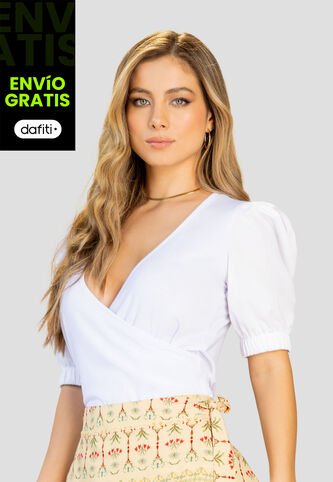Blusa Mujer Blanco Mp 112219 MP