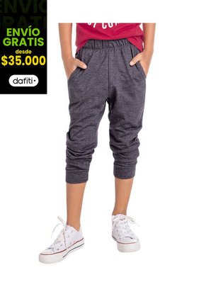 Jogger Para Niño Gris Oscuro MP