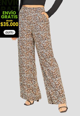 Pantalón Mujer Estampado Mp 107320 MP