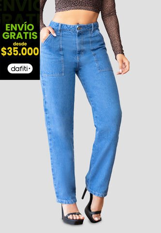 Jean Mujer Azul Mp 104347 MP