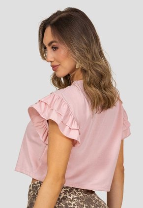 Blusa Mujer Rosa Polvo Mp 115499