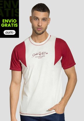 Camiseta Hombre Bicolor Mp 112118