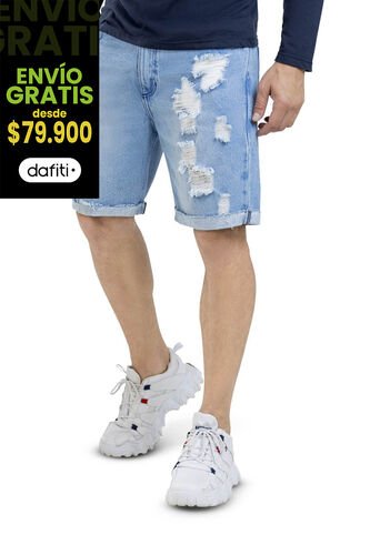 Bermuda Hombre Azul Claro Mp 5788 MP