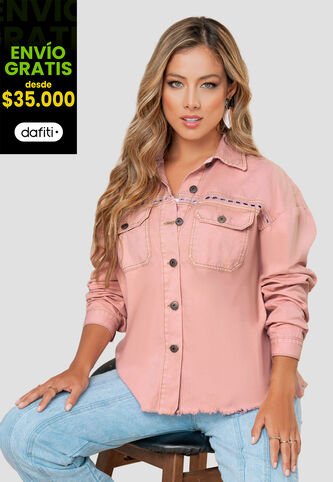 Chaqueta Mujer Rosa Mp 103395 MP