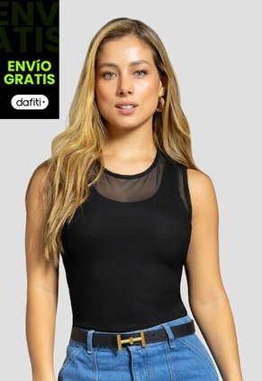 Blusa Mujer Negro Mp 112215
