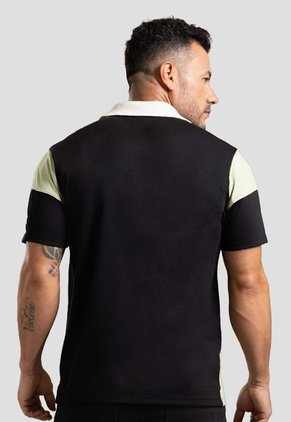 Polo Hombre Negro Mp 115493