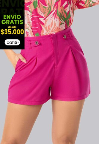 Short Mujer Fucsia Mp 100062 MP