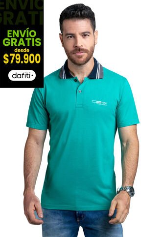 Polo Hombre Verde Mp 88999 MP