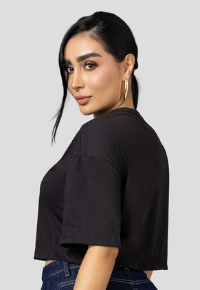 Camiseta Mujer Negro Mp 115525